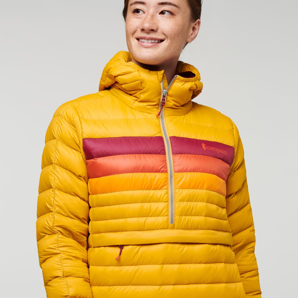 Fuego Down Hooded Pullover - Women's