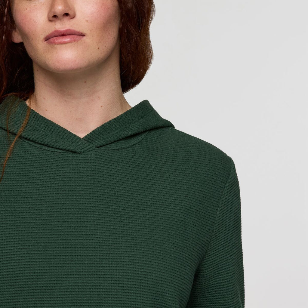 Atajo Long-Sleeve Waffle Hoodie - Women's