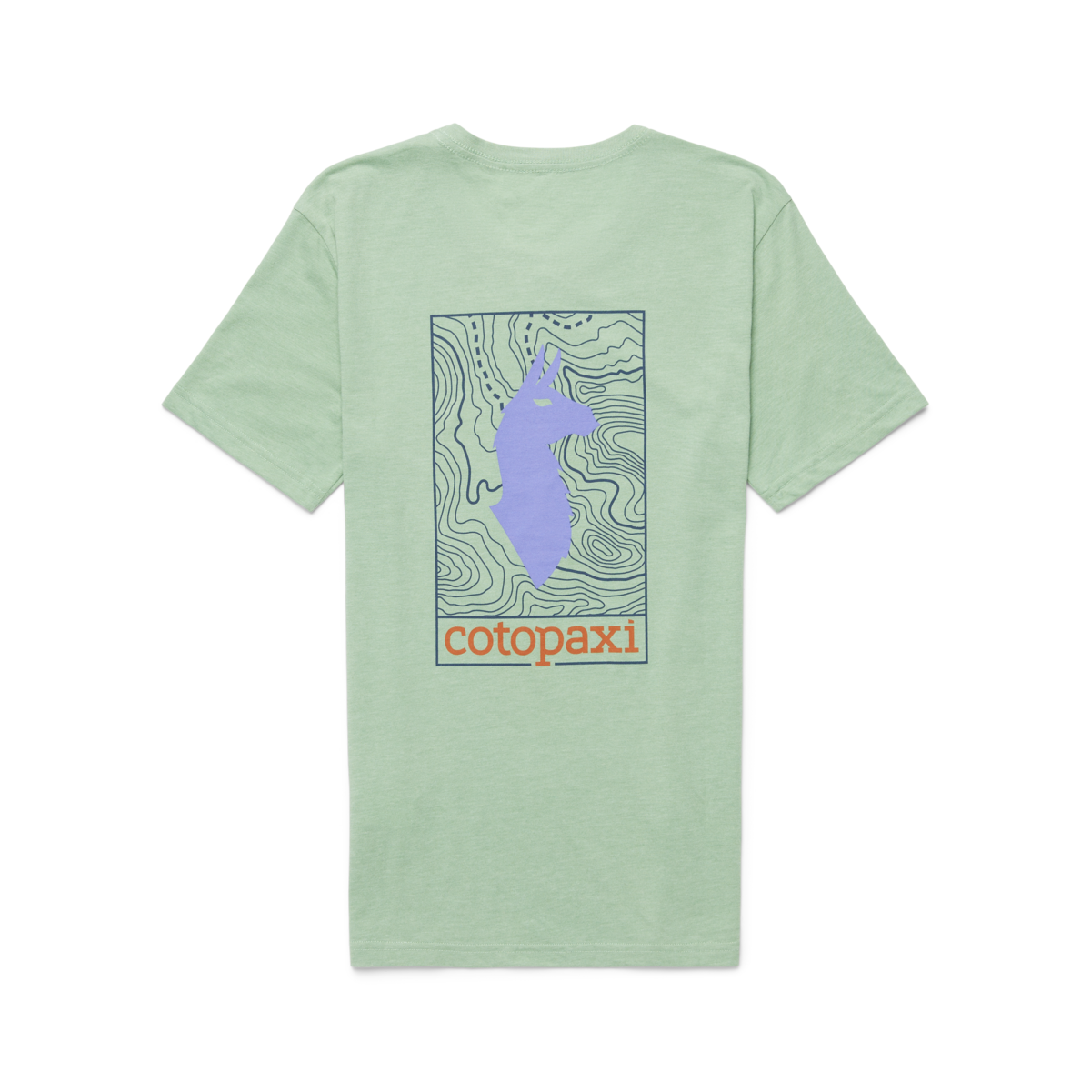 Llama Map T-Shirt - Women's