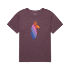 Llama Stripes T-Shirt - Women's
