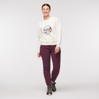 Traveling Llama Crew Sweatshirt - Women's