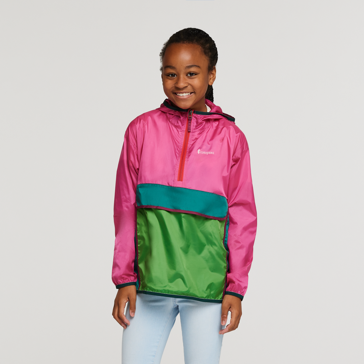 Teca Half-Zip Windbreaker - Kids'