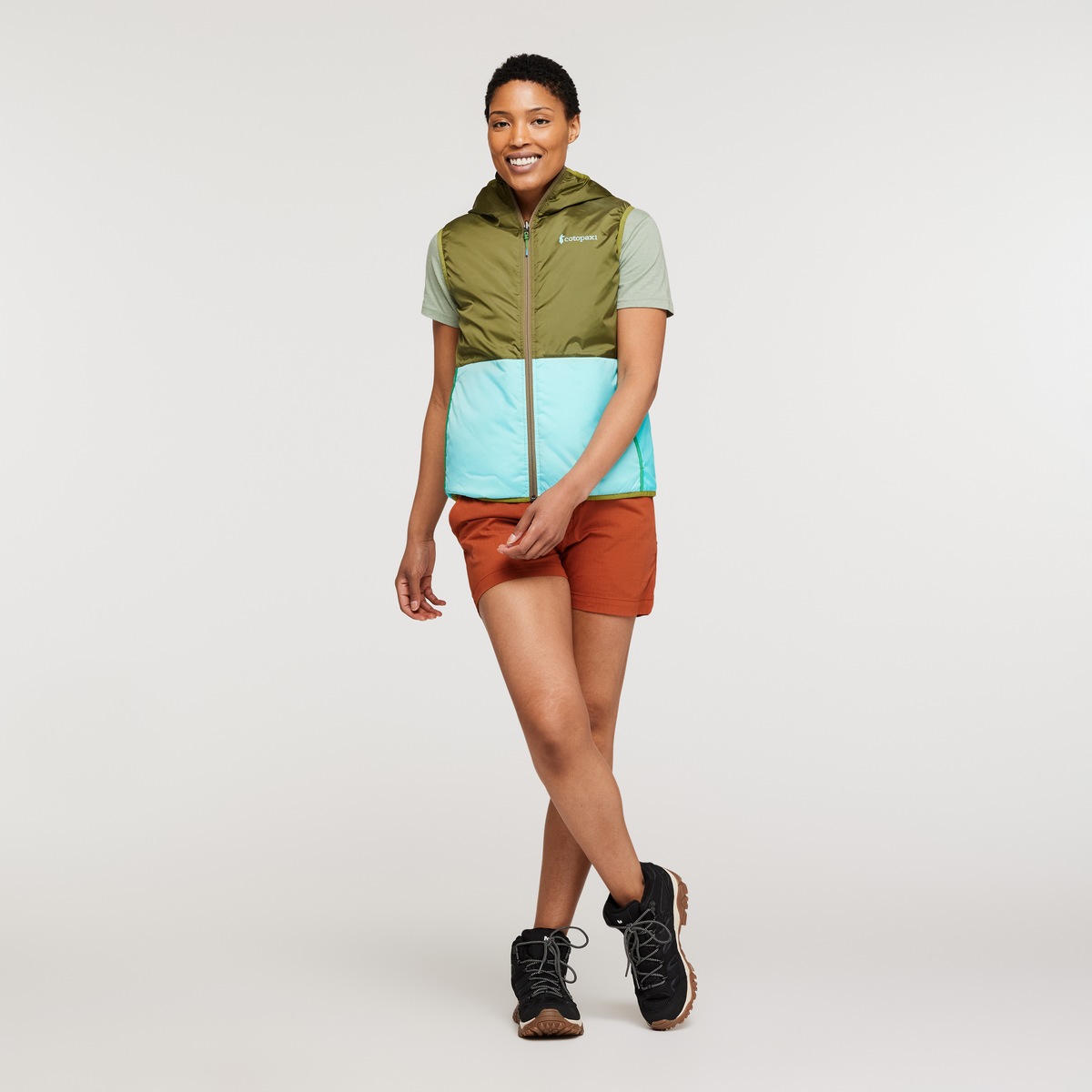 Teca Cálido Reversible Hooded Vest - Women's