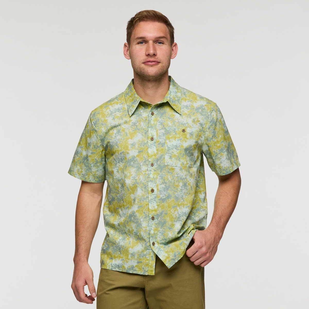 Estival Button Up Shirt - Print - Men's