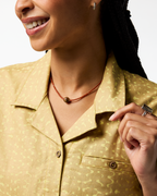 Afuera Button Up Shirt - Print - Women's
